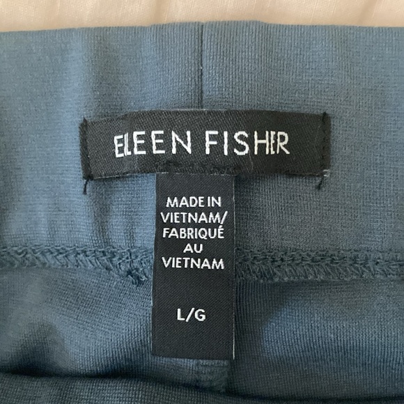 Eileen Fisher elastic pant L - Picture 2 of 4